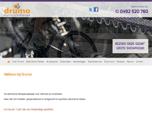 Tablet Screenshot of drumo.nl